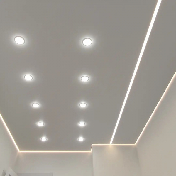 Парящий натяжной потолок