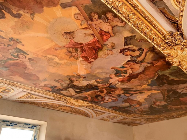 Фотопечать на весь потолок