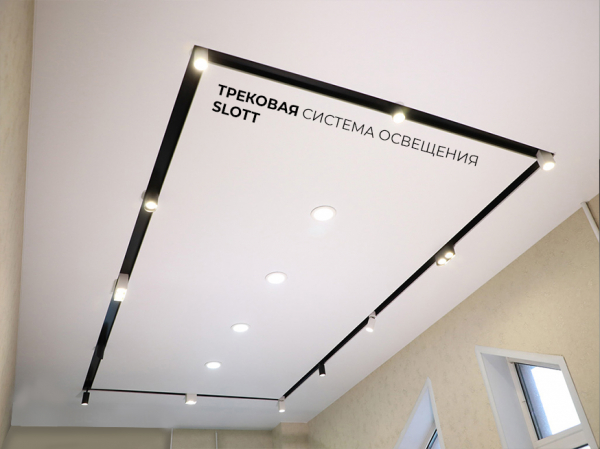 Натяжные потолки на балкон